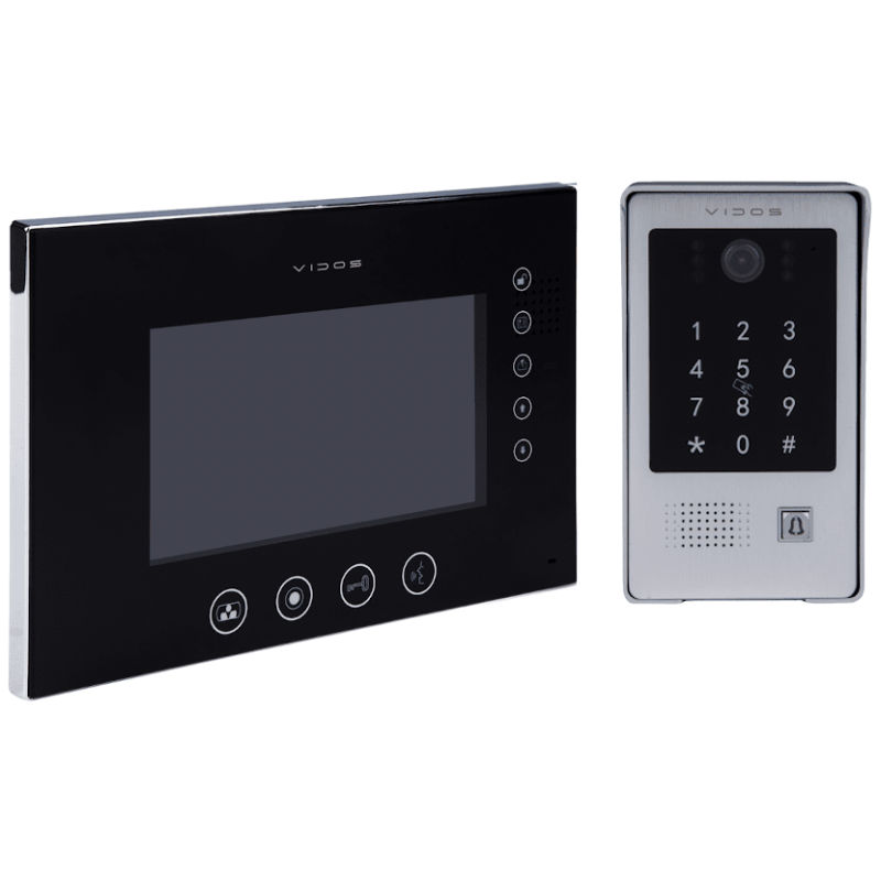 Wideodomofon VIDOS S20DA / M670B-S2 + SZYFRATOR / PAMIĘĆ Wideodomofon VIDOS S20DA / M670B-S2 + SZYFRATOR / PAMIĘĆ