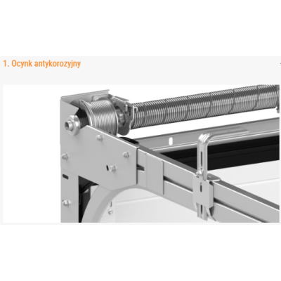 Brama garażowa KRISPOL 2750x2250 / Orzech / 40mm Brama garażowa KRISPOL 2750x2250 / Orzech / 40mm