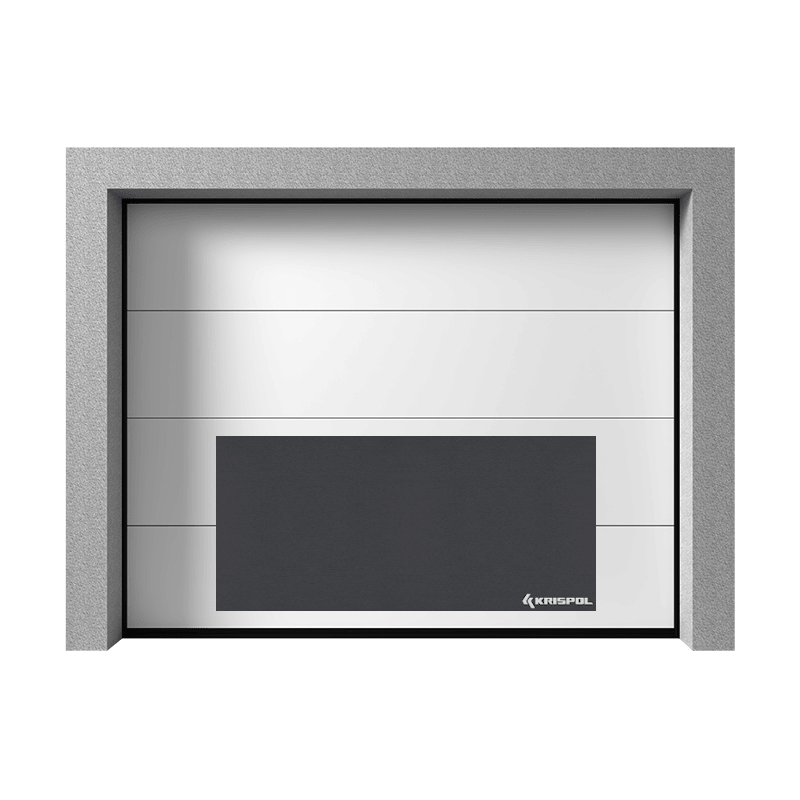 Ciepła brama garażowa Krispol 5000x2250 ANTRACYT / 60mm Ciepła brama garażowa Krispol 5000x2250 ANTRACYT / 60mm