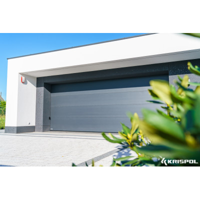 Ciepła brama garażowa Krispol 5000x2250 ANTRACYT / 60mm Ciepła brama garażowa Krispol 5000x2250 ANTRACYT / 60mm