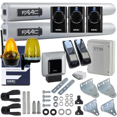Napęd FAAC S418 HANDY 24V + wbudowane blokady