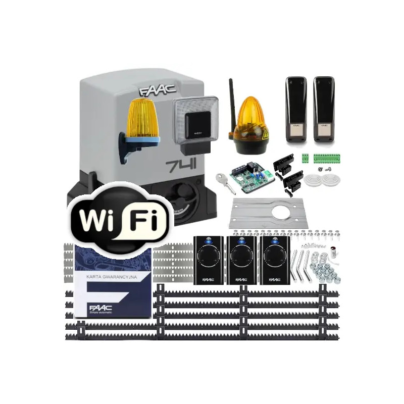 Zestaw FAAC 741 DELTA 3 do 900KG _ napęd do bramy / encoder GRATIS Zestaw FAAC 741 DELTA 3 do 900KG _ napęd do bramy / encoder GRATIS