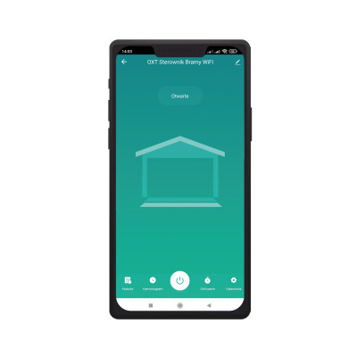 Sterownik WiFi  do bramy garażowej TUYA z anteną i sensorem Sterownik WiFi  do bramy garażowej TUYA z anteną i sensorem