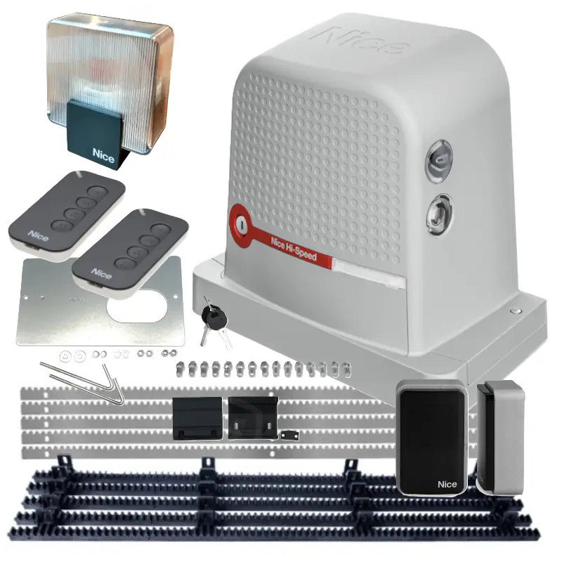 Napęd NICE ROBUS RB600HS do 600KG - szybki / hi-speed - wbudowane WIFI Napęd NICE ROBUS RB600HS do 600KG - szybki / hi-speed - wbudowane WIFI