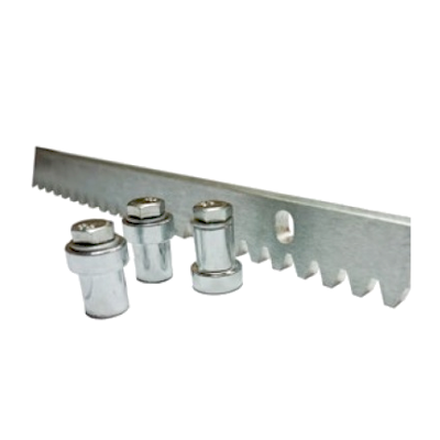 Listwa zębata stalowa z mocowaniami 8mm / mod.4