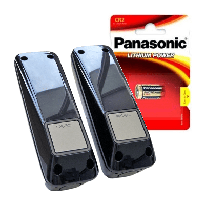 Fotokomórki bezprzewodowe FAAC XP20W D + Bateria