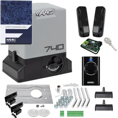 FAAC 740 do 500KG _ Napęd do bramy / zestaw gotowy do montażu / encoder GRATIS FAAC 740 do 500KG _ Napęd do bramy / zestaw gotowy do montażu / encoder GRATIS